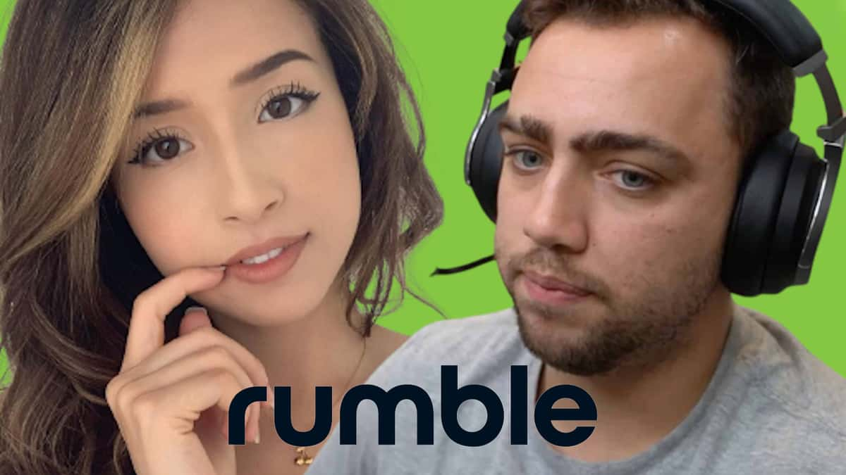 Pokimane on mizkif joining rumble