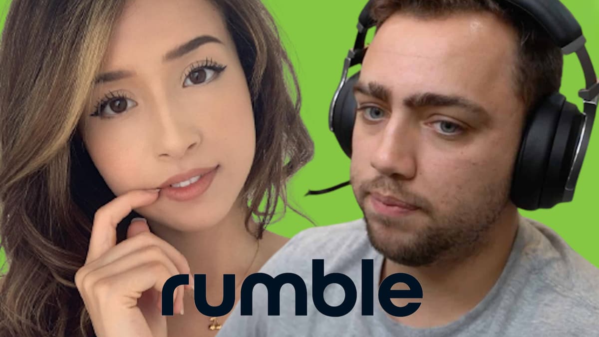 Pokimane on mizkif joining rumble