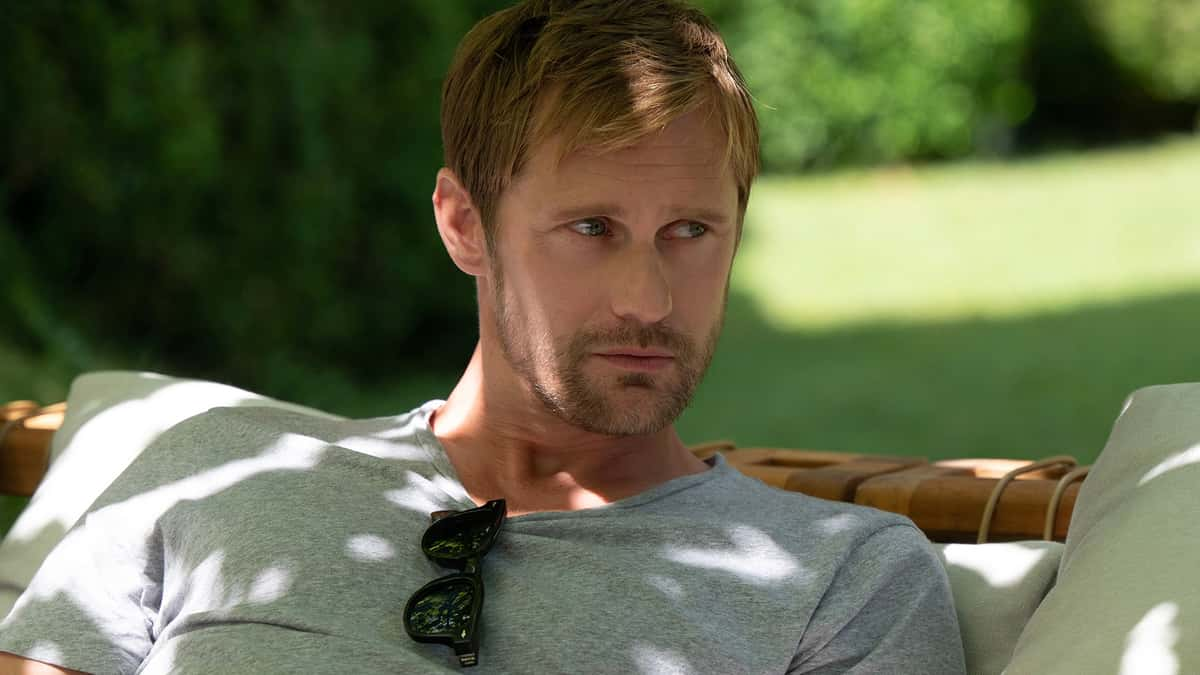 Alexander Skarsgård as Lukas Matsson in Succession.