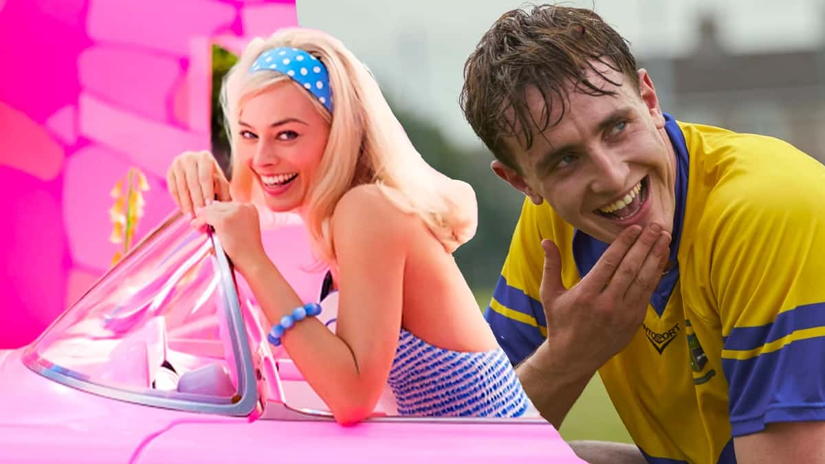 Margot Robbie in Barbie and Paul Mescal in Normal People