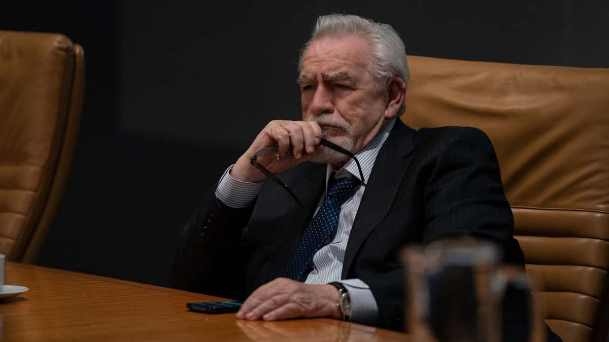 Brian Cox as Logan Roy in Succession Season 4