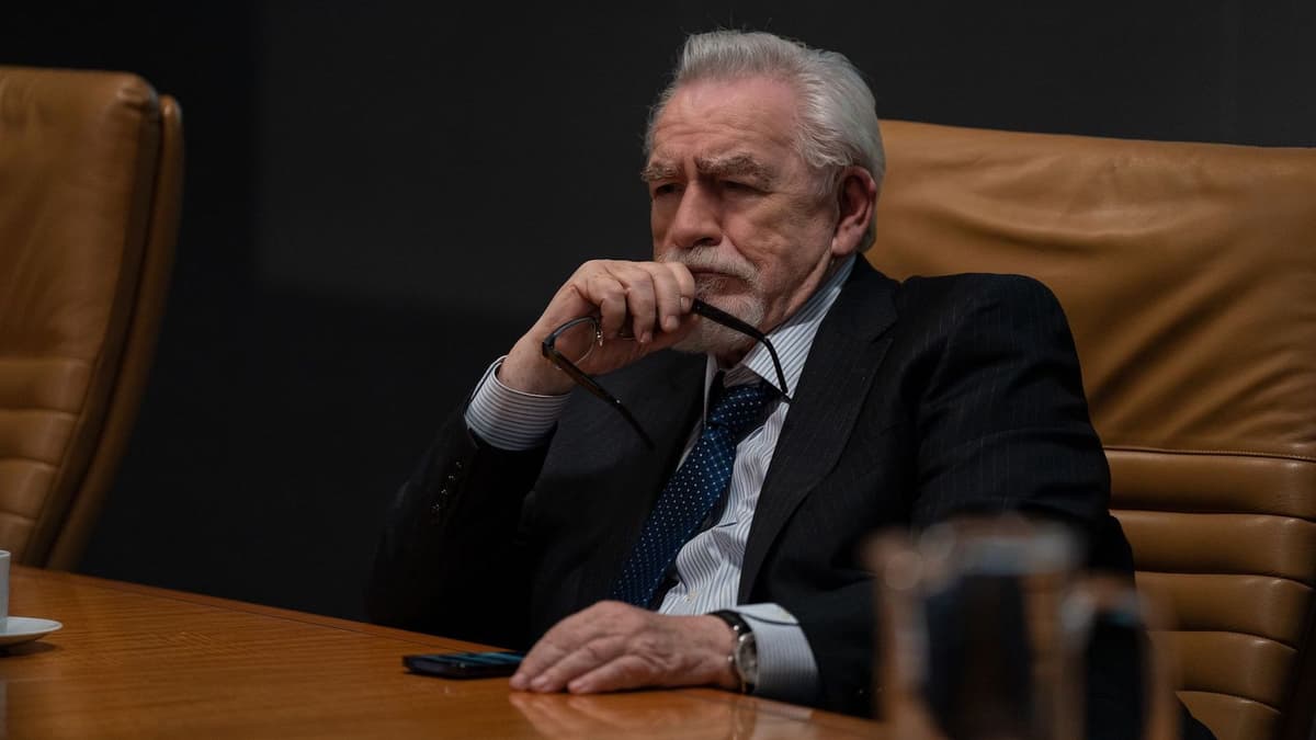 Brian Cox as Logan Roy in Succession Season 4