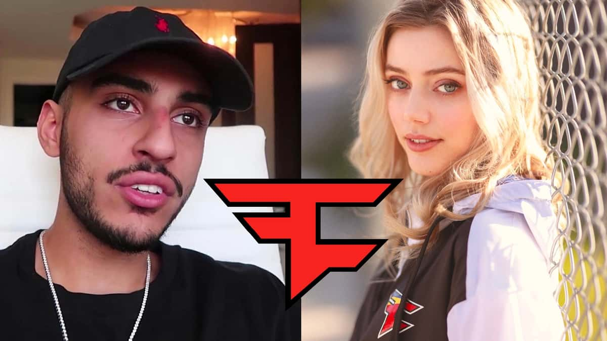 grace van dien and faze rain