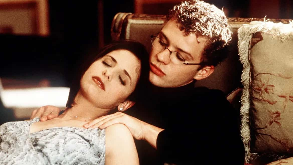 Sarah Michelle Gellar and Ryan Phillippe in Cruel Intentions