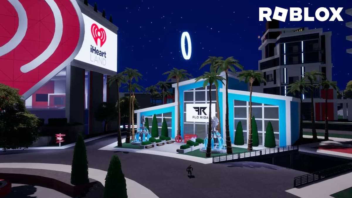 Flo Rida event venue in Roblox