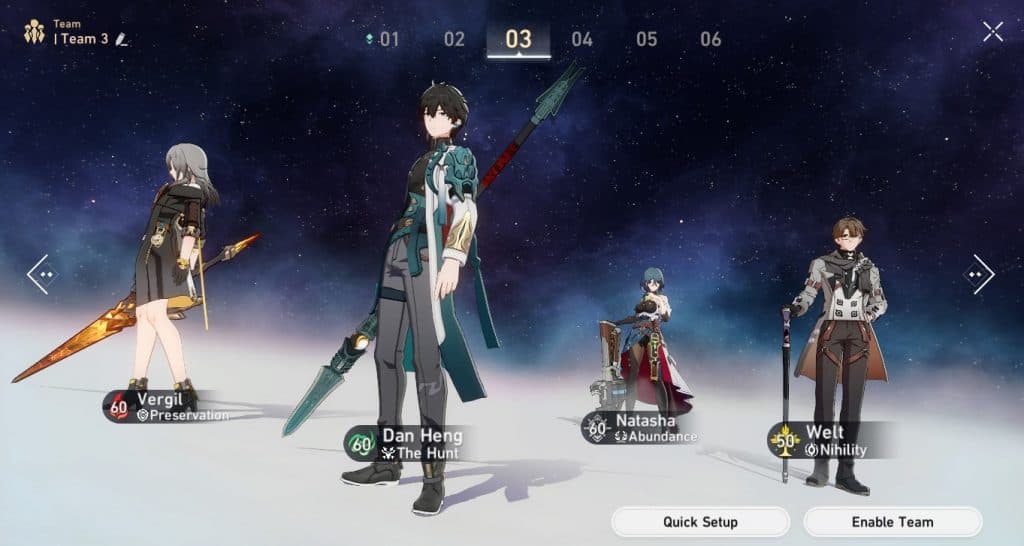 A screenshot of Simulated Universe World 5 team comp