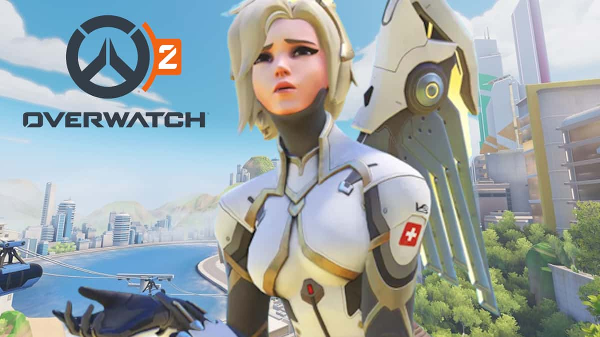 mercy on overwatch 2 map