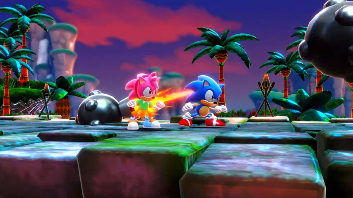 sonic superstars gameplay header