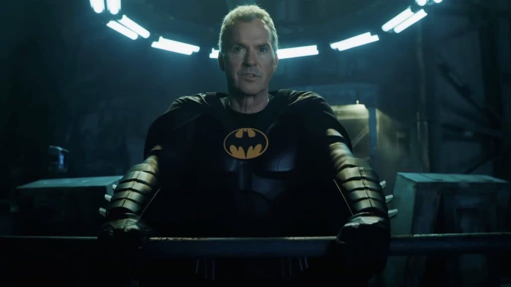 Michael Keaton as Batman in The Flash