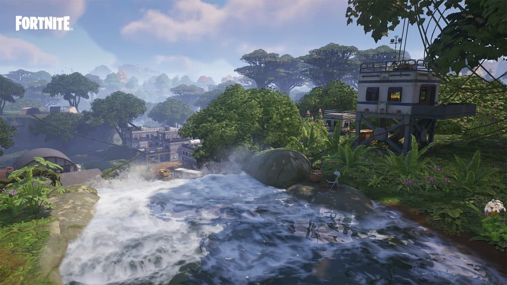 The new jungle biome in Fortnite Chapter 4 Season 3