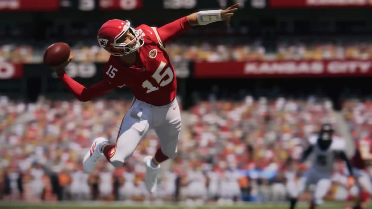 Patrick Mahomes in Madden 24