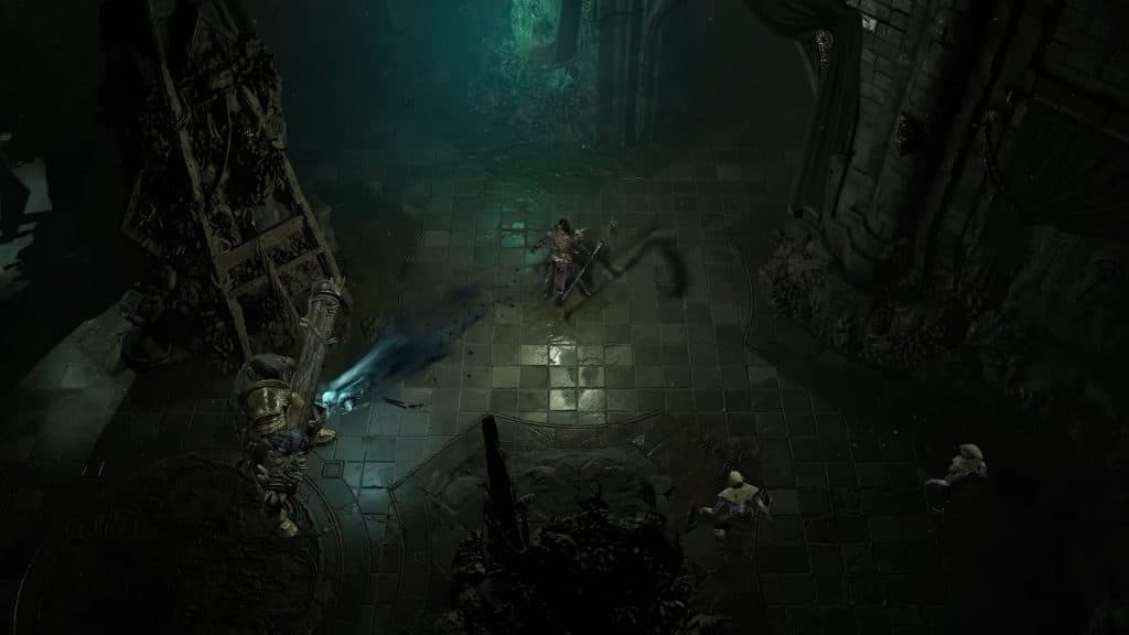 A screenshot from Diablo 4 trailer