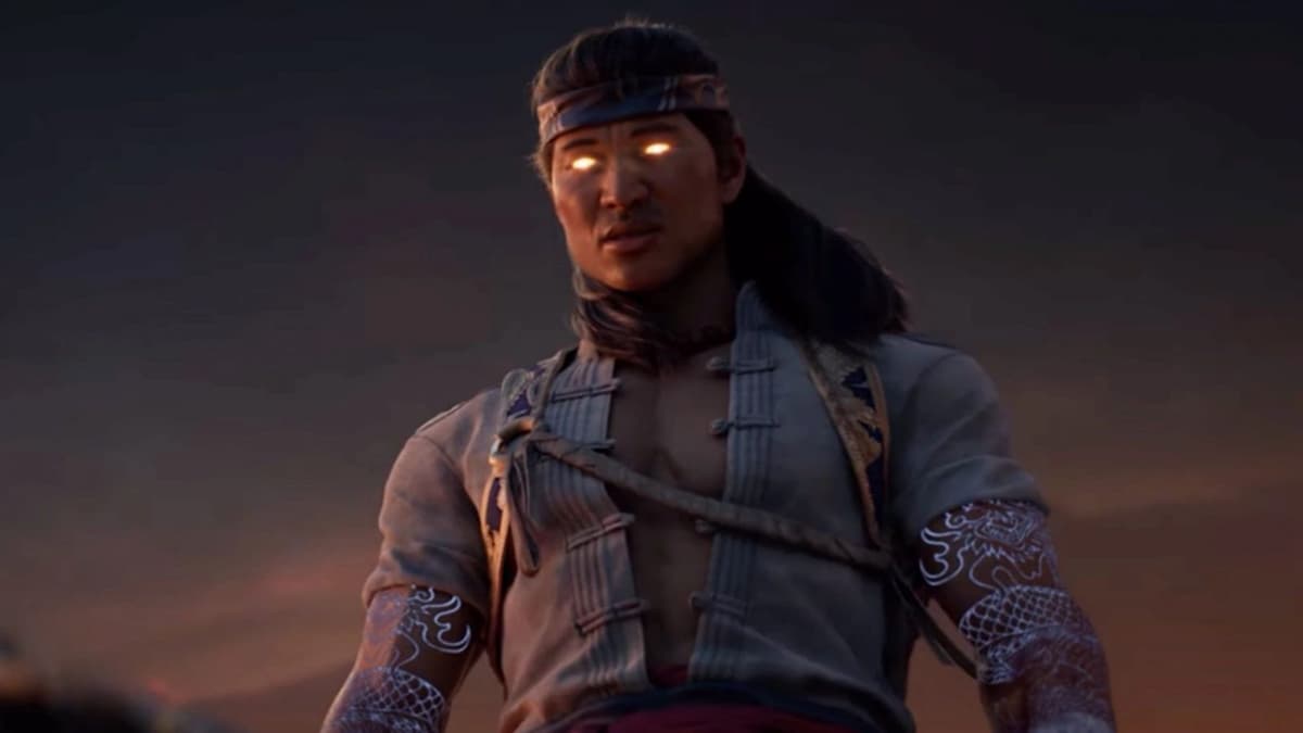 fire god liu kang in mortal kombat 1