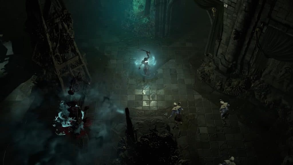 A screenshot from Diablo 4 trailer