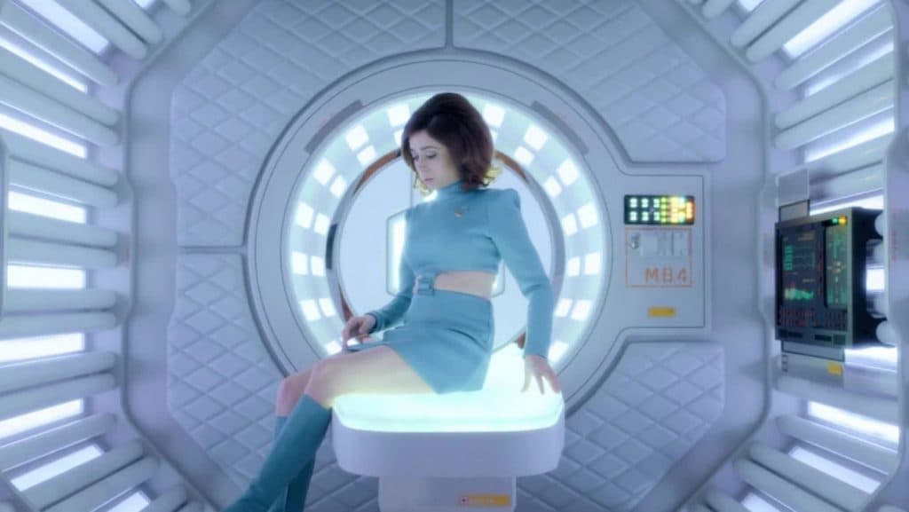 Nanette’s (Cristin Milioti) copy in Black Mirror's 'USS Callister'