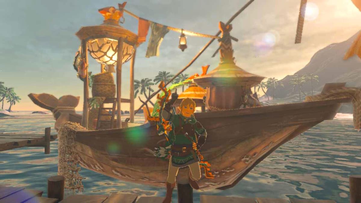 zelda tears of the kingdom lurelin boat header