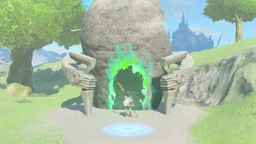 a shrine in zelda tears of the kingdom