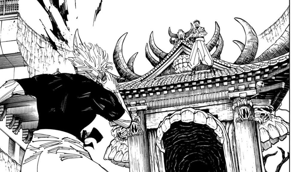 Jujutsu Kaien gojo vs sukuna