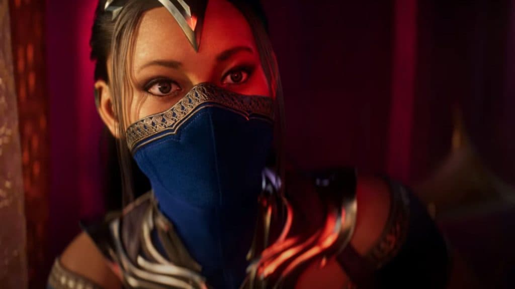 kitana in mortal kombat 1 trailer