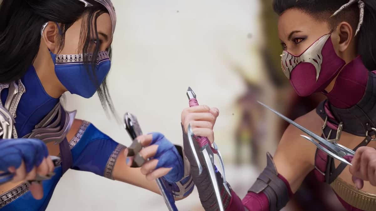 kitana and mileena in mortal kombat 1