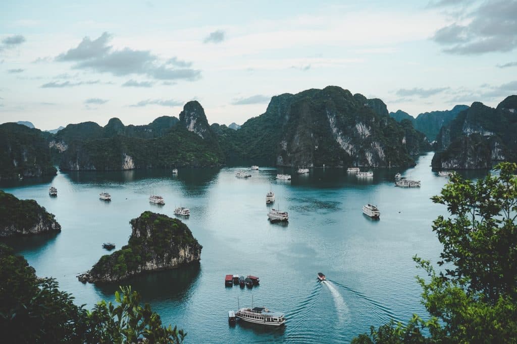 Ha Long Bay in Vietnam