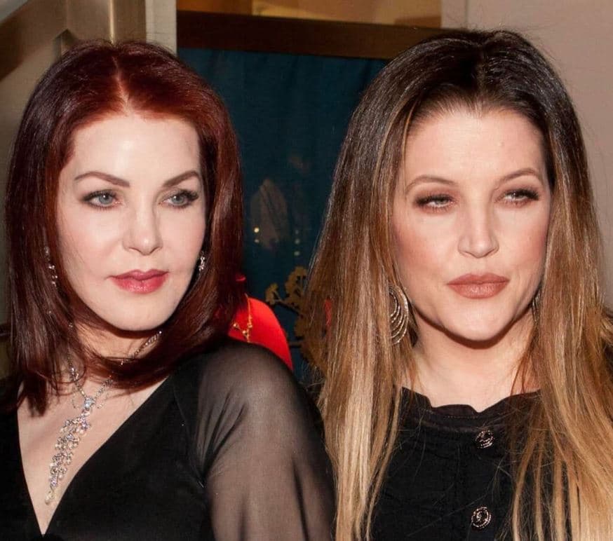 Priscilla Presley and daughter Lisa Marie