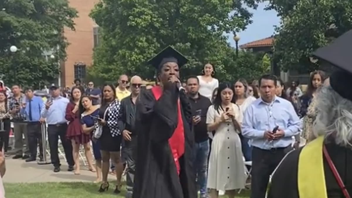 TikToker shares wild graduation altercation