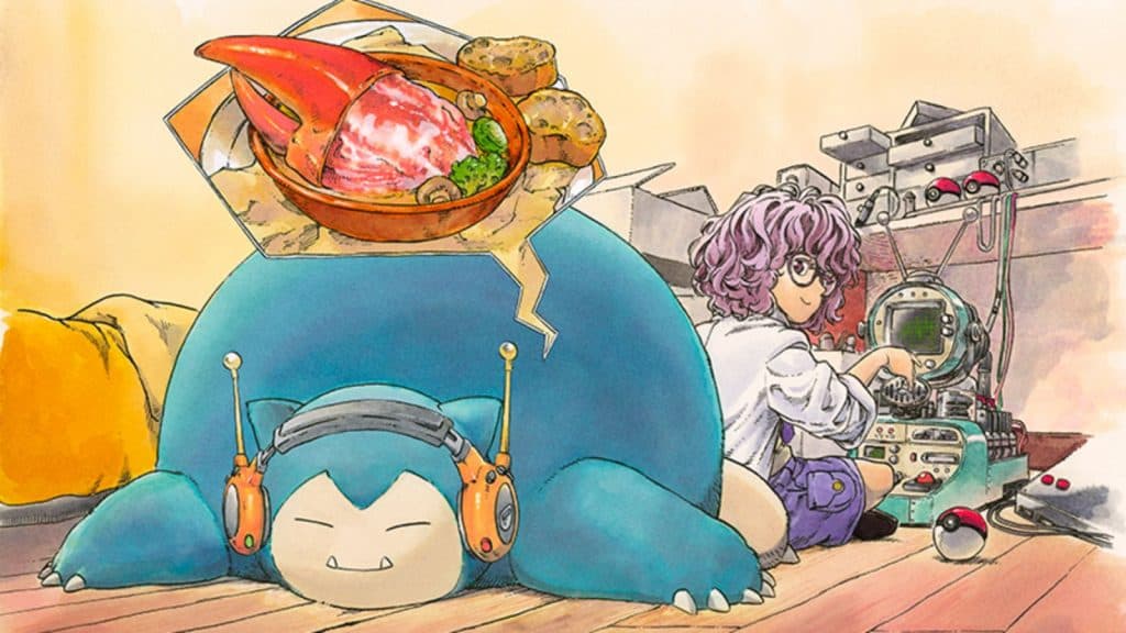 pokemon snorlax manga header