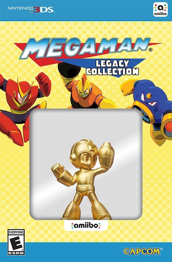 mega man gold edition amiibo