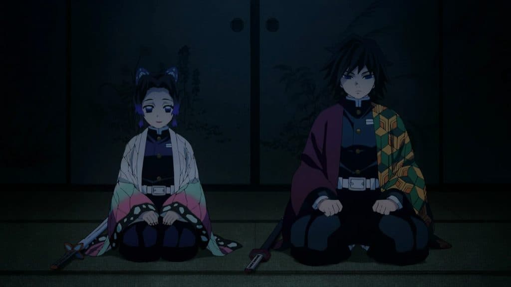 Demon Slayer Hashira Giyu and Shinobu