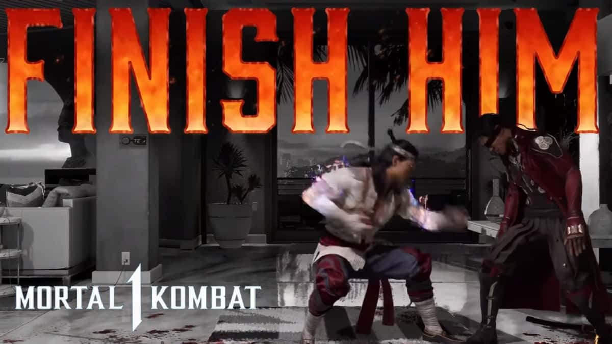 liu kang fatality in mortal kombat 1 on kenshi