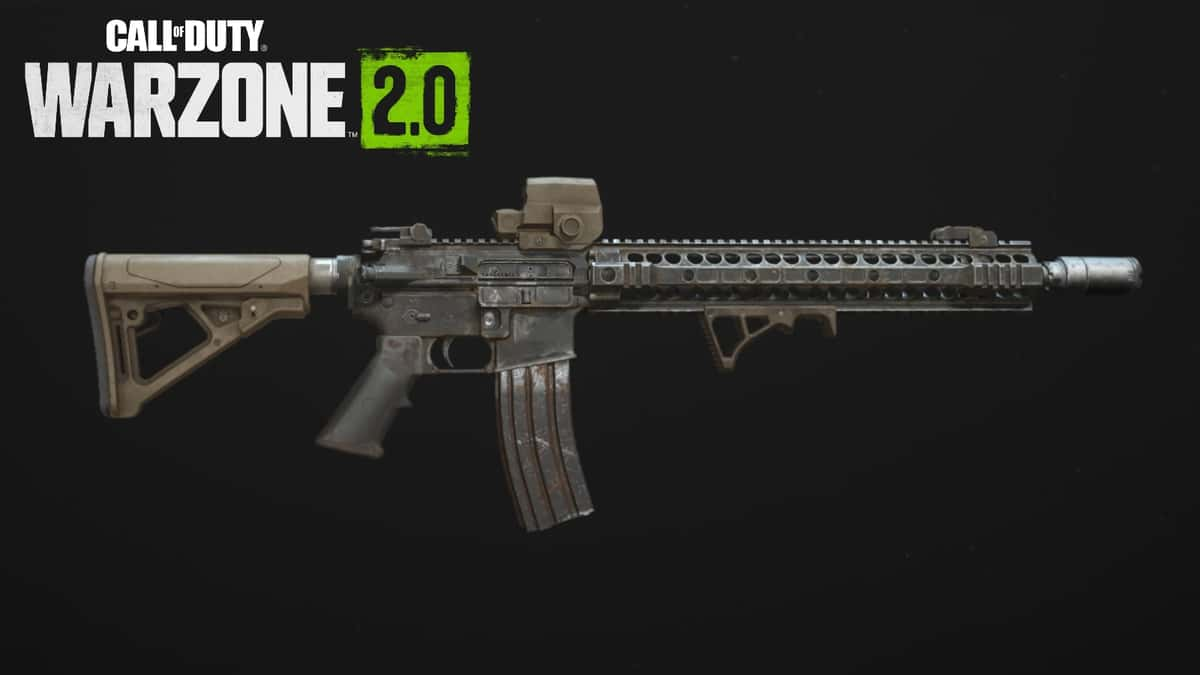 worn and beaten m4 blueprint in warzone 2 and modern warfare 2