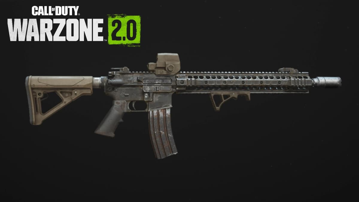 worn and beaten m4 blueprint in warzone 2 and modern warfare 2