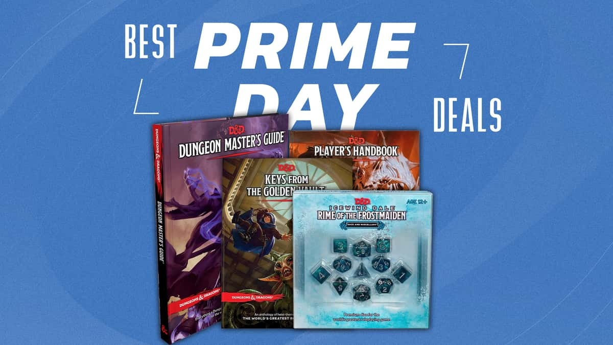 D&D prime day deals books and dice