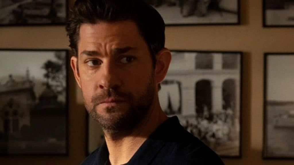 John Krasinski as Dr. Jack Ryan in the show Jack Ryan