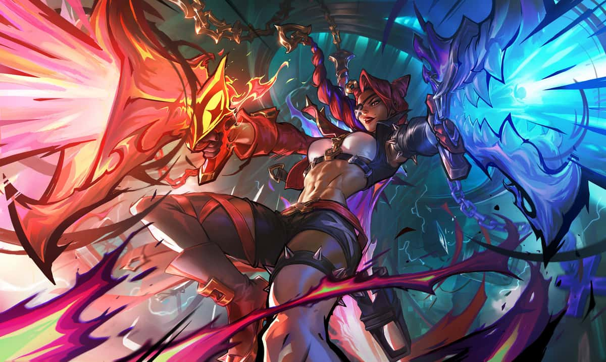 Soul Fighter Samira Splash Art