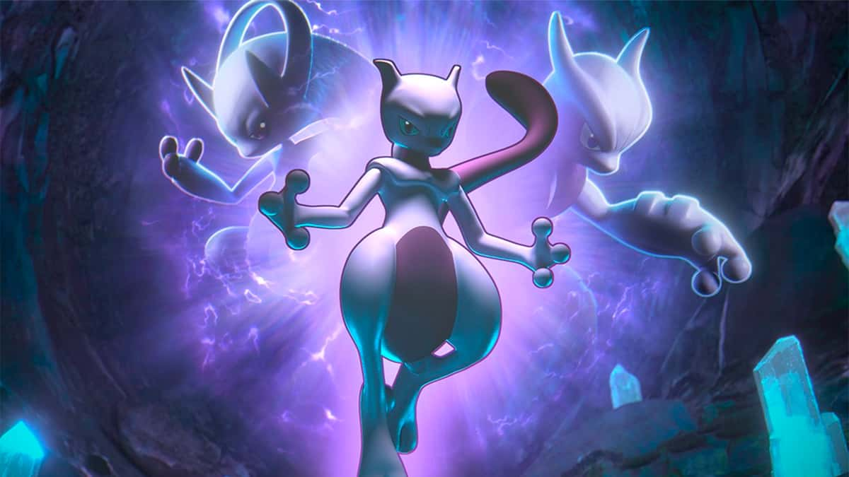 Mewtwo appearing in Pokemon Unite