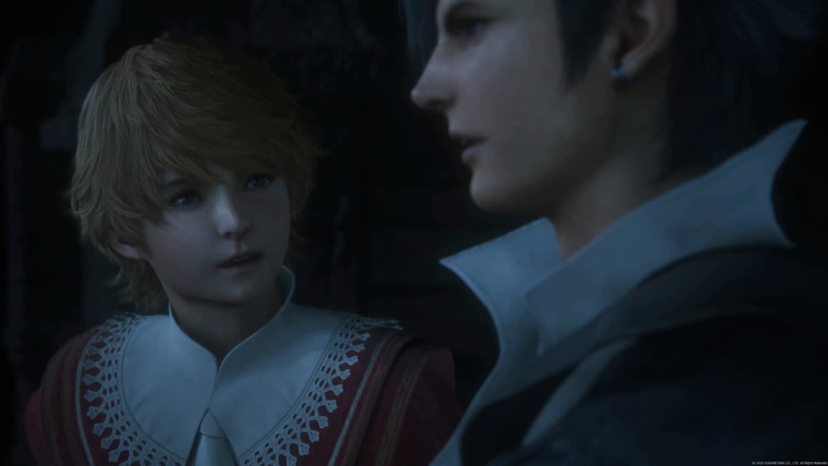 An image of Joshua and Clive in Final Fantasy 16.