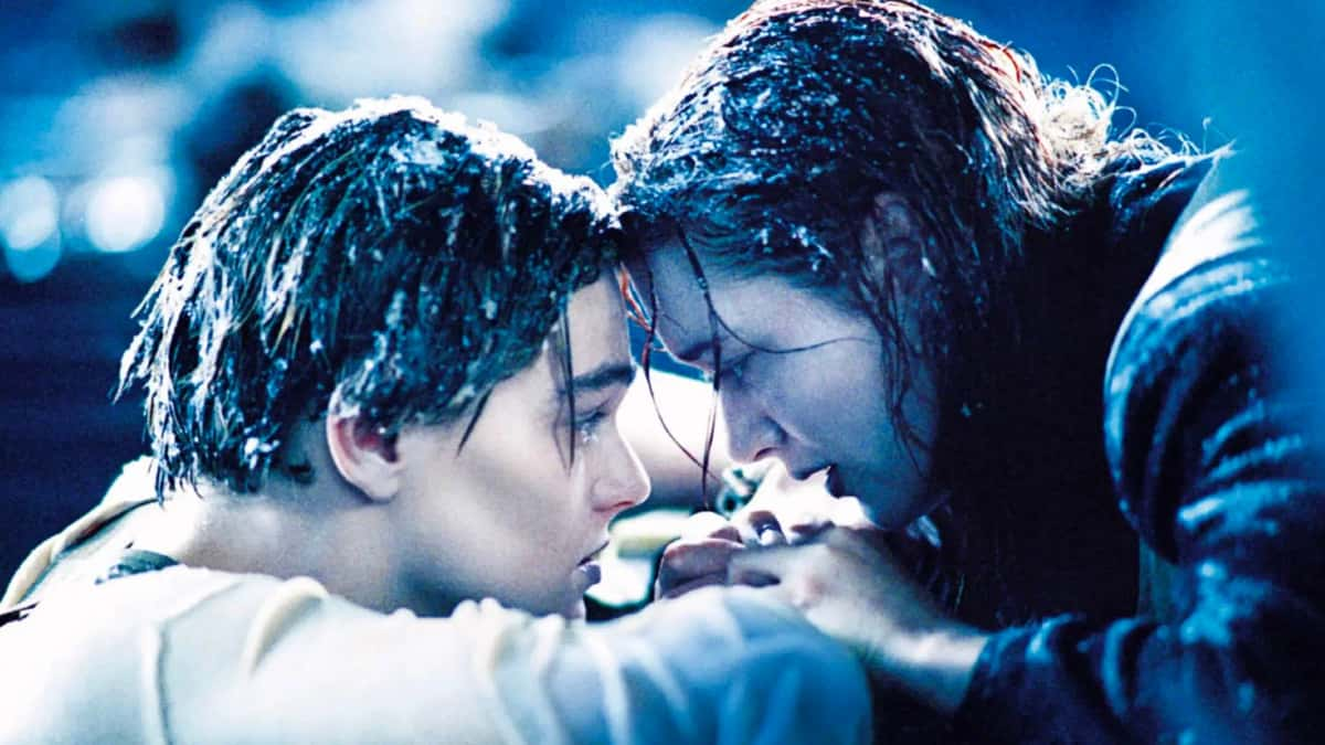 Leonardo DiCaprio and Kate Winslet in Titanic