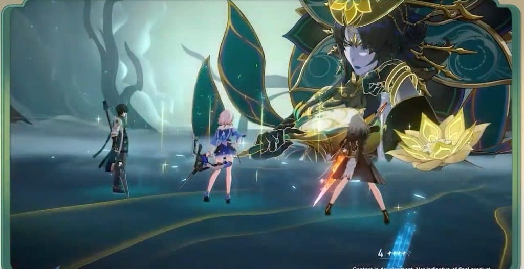 A screenshot of Honkai Star Rail new boss