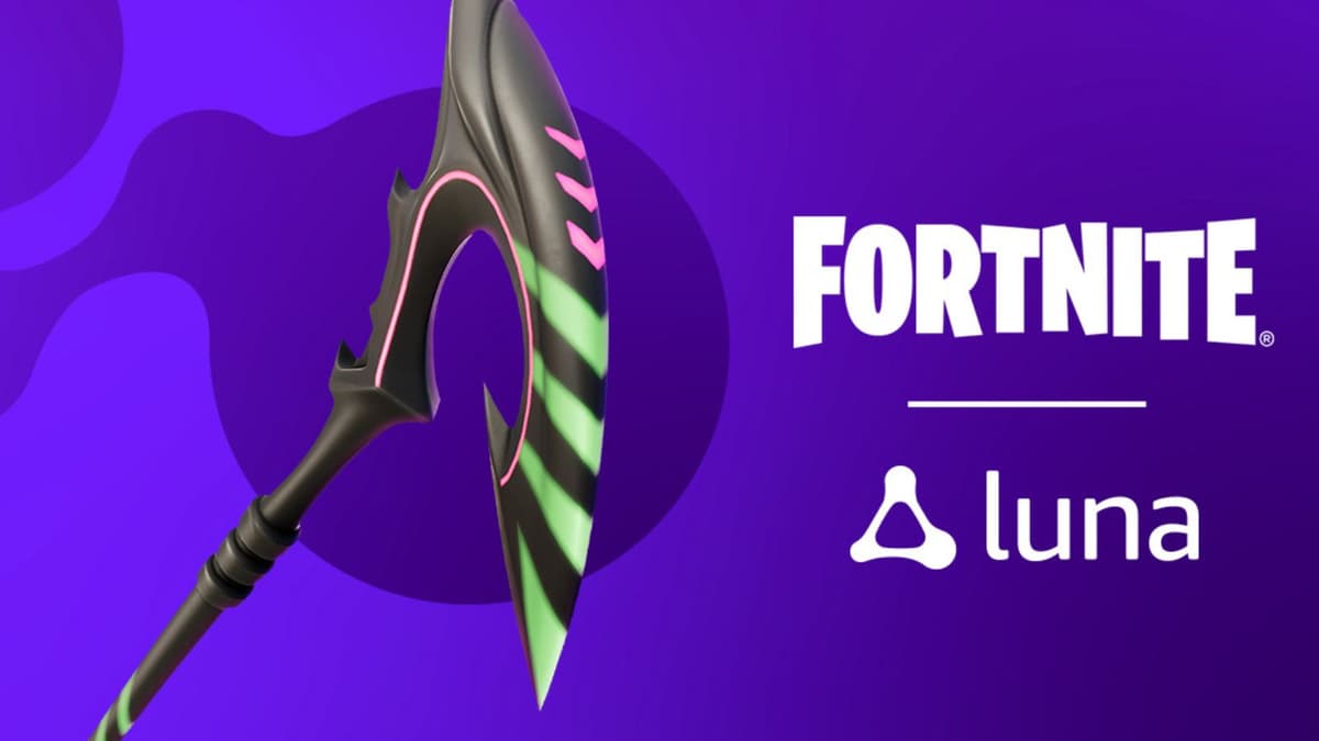 Amazon Luna free Fortnite pickaxe