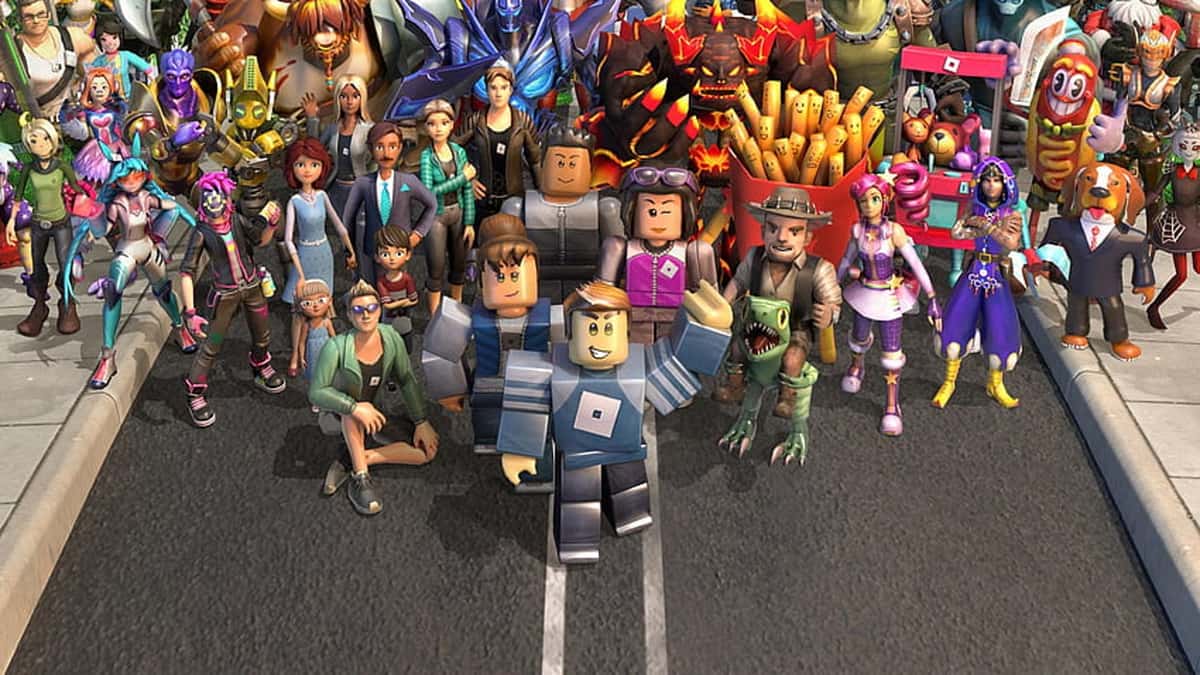 An image of Roblox avatars.