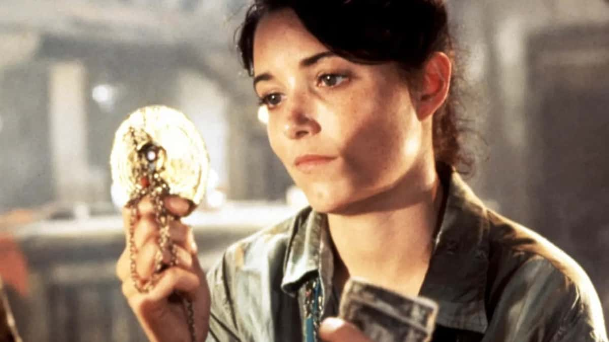 Karen Allen as Marion Ravenwood in Raiders of the Lost Ark.