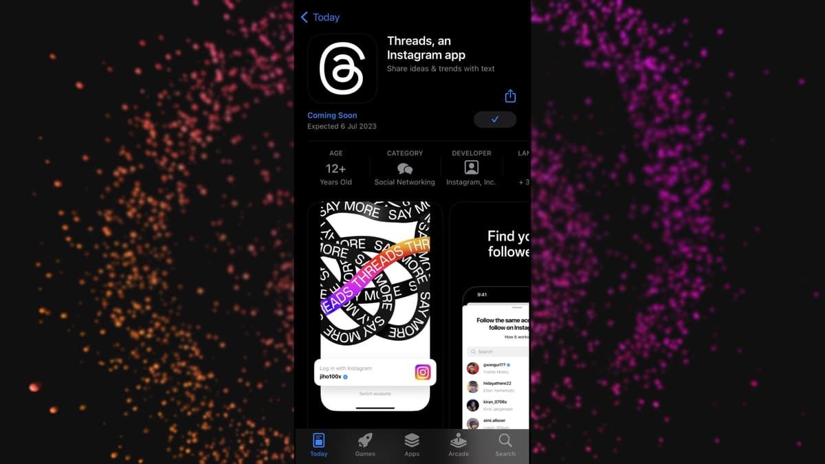 Threads App on iOS