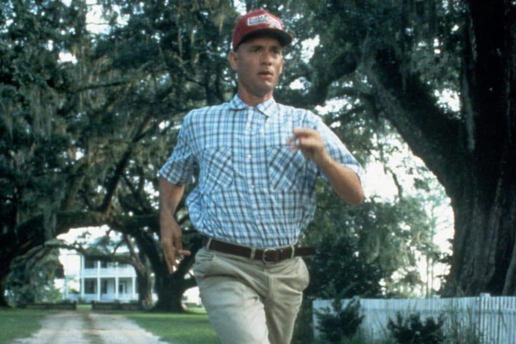 Tom Hanks in Forrest Gump