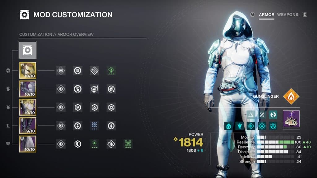 THe best armor mods to use on Solar Hunter in Destiny 2 Season of the Wish.