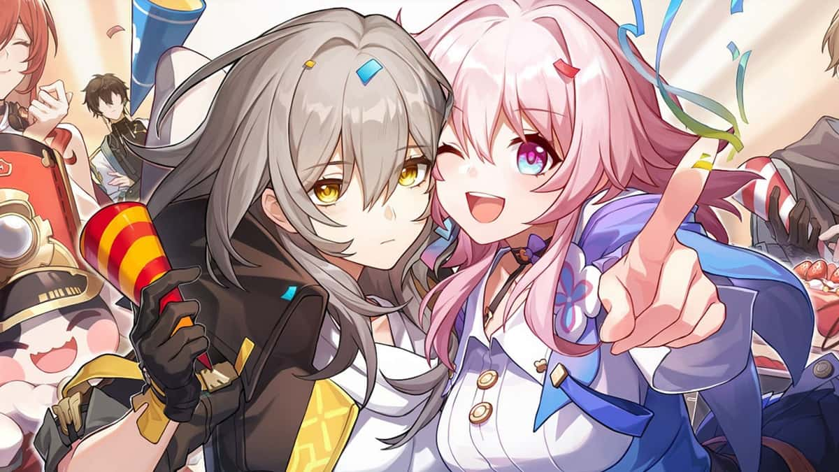 Honkai Star Rail main character and March 7th