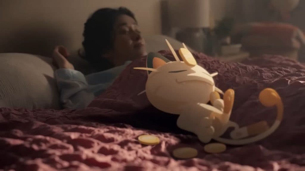 Meowth sleeping