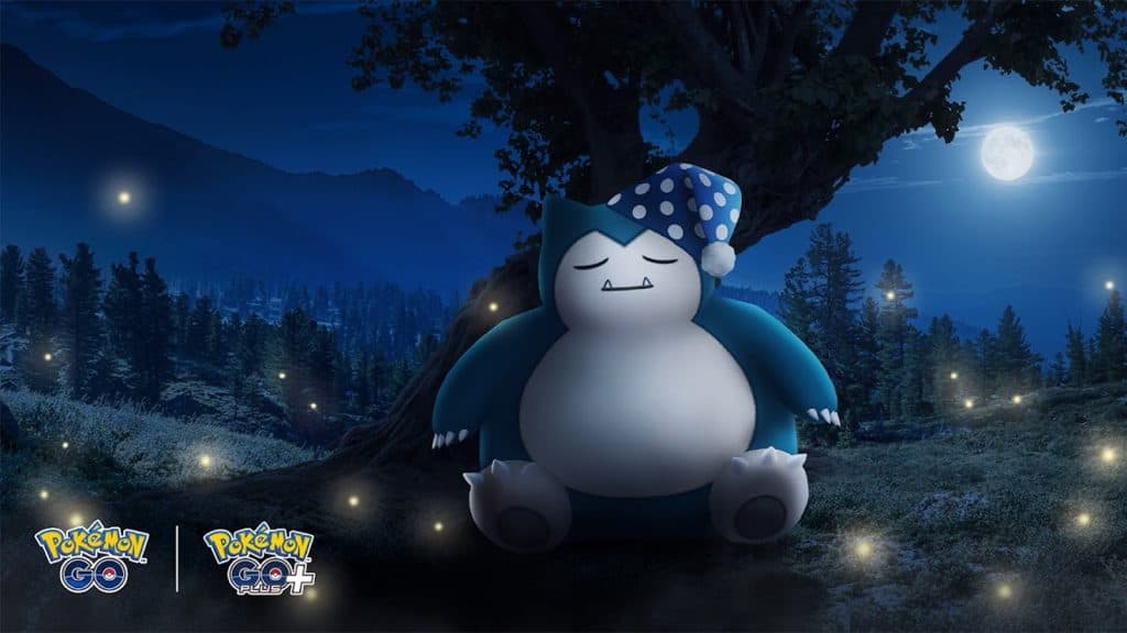 Snorlax as a reward for pairing the Pokemon Go Plus+ device with Pokemon Go