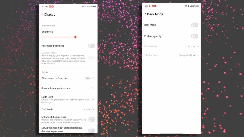 How to enable dark mode on Android